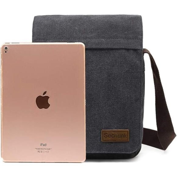 Vintage Canvas Messenger Cross body bag Shoulder bag - Picture 5 of 7